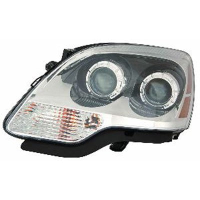 2012 gmc acadia front driver side replacement halogen headlight assembly arswlgm2502358v