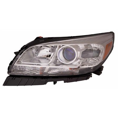 2013 chevrolet malibu front driver side replacement halogen headlight assembly arswlgm2502362c