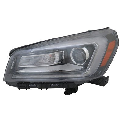 2013 gmc acadia front driver side replacement halogen headlight assembly arswlgm2502376c