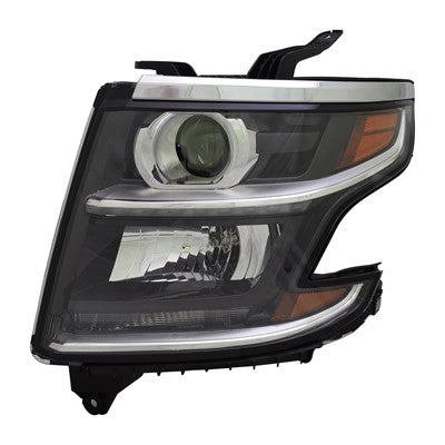 2015 chevrolet tahoe front driver side replacement halogen headlight assembly arswlgm2502405