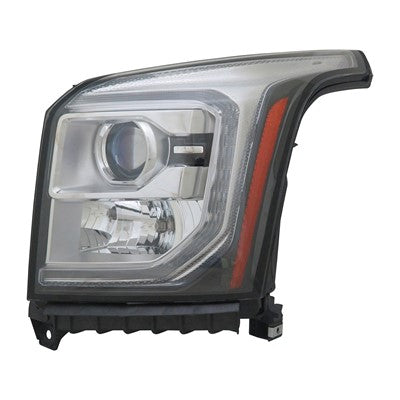 2015 gmc yukon front driver side replacement halogen headlight assembly arswlgm2502409