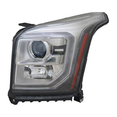 2020 gmc yukon front driver side replacement hid headlight assembly arswlgm2502414