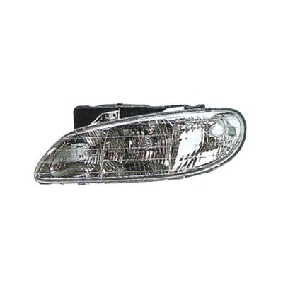 1996 pontiac grand am front passenger side replacement headlight assembly arswlgm2503140v