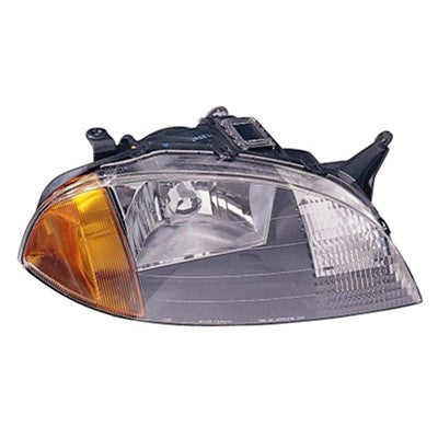 2001 chevrolet metro front passenger side replacement headlight arswlgm2503166v