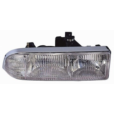 2002 chevrolet s10 blazer front passenger side replacement headlight assembly arswlgm2503172c