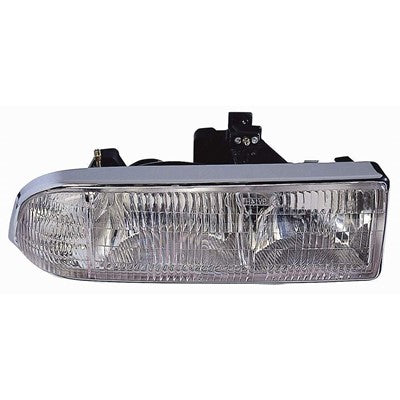2003 chevrolet s10 front passenger side replacement headlight assembly arswlgm2503172c