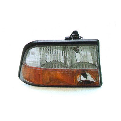 2002 gmc s15 jimmy front passenger side replacement headlight assembly arswlgm2503173