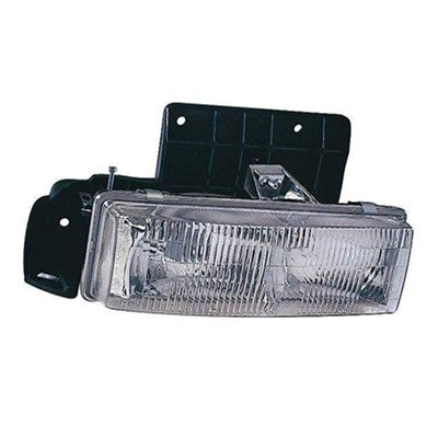 2004 gmc safari front passenger side replacement headlight assembly arswlgm2503180v