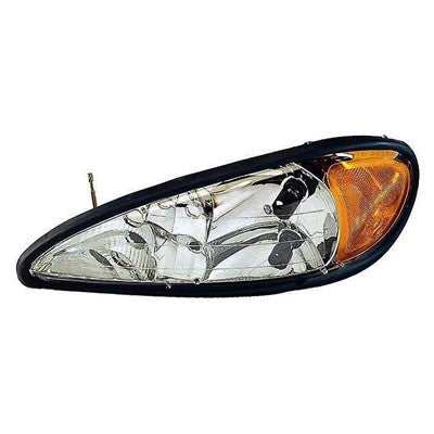 2004 pontiac grand am front passenger side replacement headlight assembly arswlgm2503196c