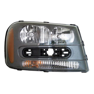 2007 chevrolet trailblazer front passenger side replacement headlight assembly arswlgm2503213v