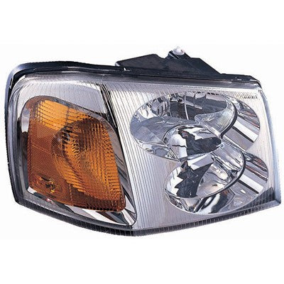 2005 gmc envoy xuv front passenger side replacement headlight assembly arswlgm2503220c