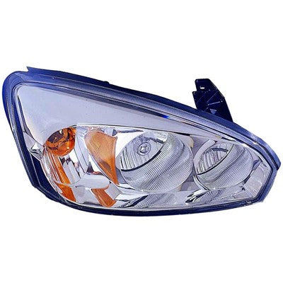 2008 chevrolet malibu front passenger side replacement headlight assembly arswlgm2503235c