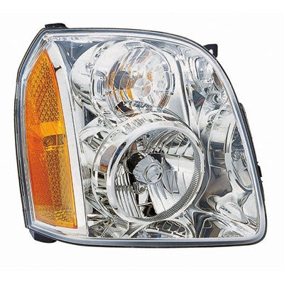 2008 gmc yukon front passenger side replacement headlight assembly arswlgm2503265