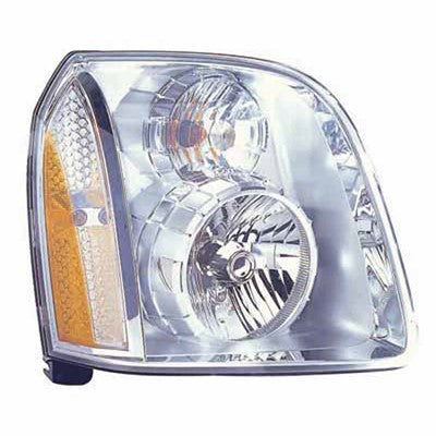 2008 gmc yukon front passenger side replacement headlight assembly arswlgm2503318v