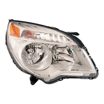 2010 chevrolet equinox front passenger side replacement headlight assembly arswlgm2503338c