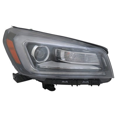 2013 gmc acadia front passenger side replacement halogen headlight assembly arswlgm2503376c