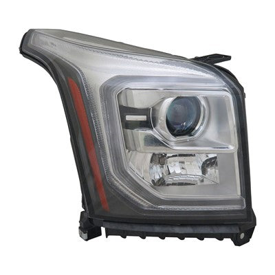 2015 gmc yukon front passenger side replacement hid headlight assembly arswlgm2503414