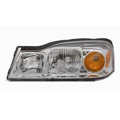 2006 saturn vue front driver side replacement headlight lens and housing arswlgm2518143v