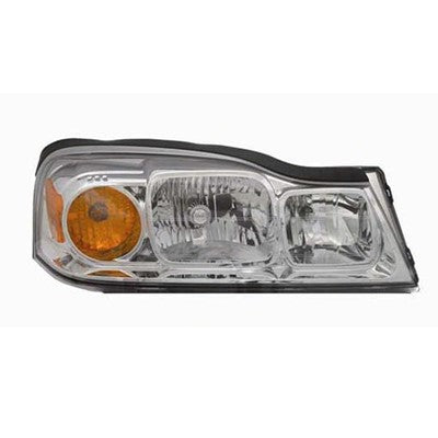 2007 saturn vue front passenger side replacement headlight lens and housing arswlgm2519143v