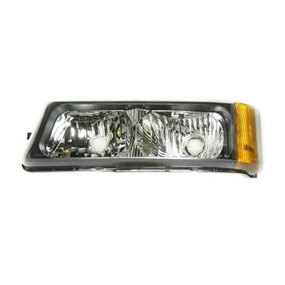 2007 chevrolet silverado driver side replacement turn signal parking light driving light arswlgm2520185