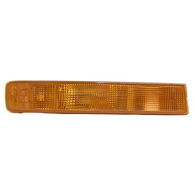 2008 gmc savana front passenger side replacement turn signal parking side marker light lens and housing arswlgm2521188v