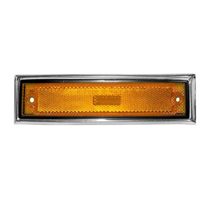 1988 gmc suburban front passenger side replacement side marker light assembly arswlgm2551107