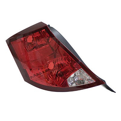 2003 saturn ion rear driver side replacement tail light lens and housing arswlgm2800163v