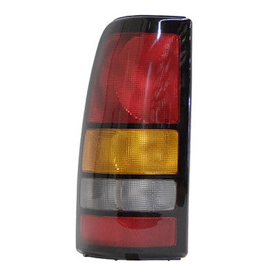 2004 gmc sierra rear driver side replacement tail light assembly arswlgm2800177v