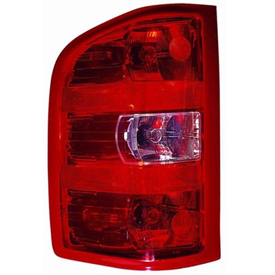 2012 gmc sierra rear driver side replacement tail light assembly arswlgm2800207v