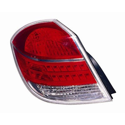 2009 saturn aura rear driver side replacement tail light assembly arswlgm2800228