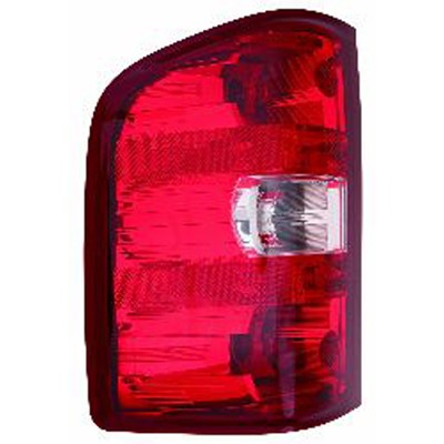 2014 gmc sierra 2500 rear driver side replacement tail light assembly arswlgm2800249