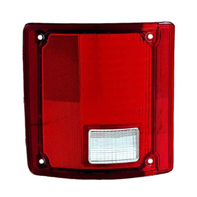 1983 gmc suburban rear passenger side replacement tail light lens arswlgm2801121