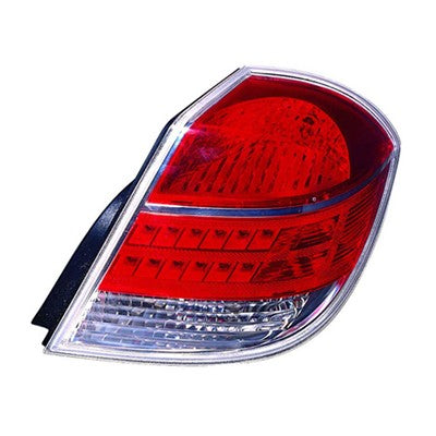 2009 saturn aura rear passenger side replacement tail light assembly arswlgm2801228