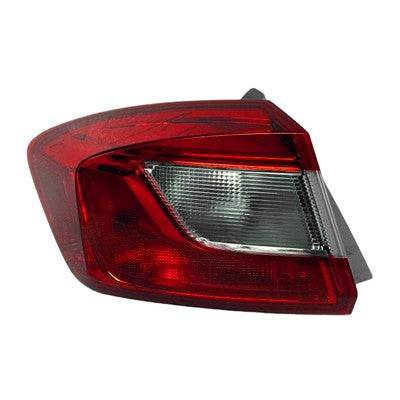 2016 chevrolet cruze rear driver side replacement led tail light assembly arswlgm2804124c