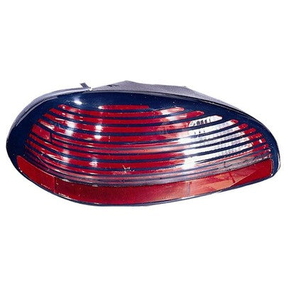 2002 pontiac grand prix rear driver side replacement tail light lens and housing arswlgm2818101c