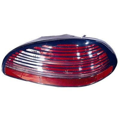 2001 pontiac grand prix rear passenger side replacement tail light lens and housing arswlgm2819101c