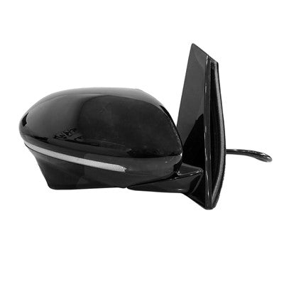 2017 honda civic passenger side power door mirror with heated glass without turn signal arswmho1321284