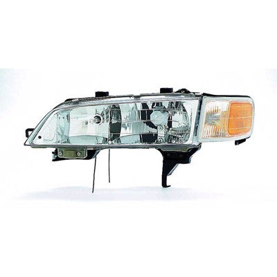 1996 honda accord front driver side replacement headlight combination assembly arswlho2502106v