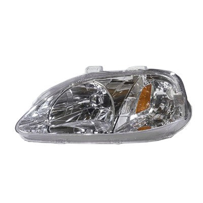 1999 honda civic front driver side replacement headlight assembly arswlho2502113v