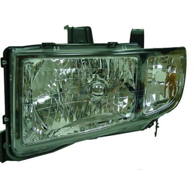 2006 honda ridgeline front driver side replacement headlight lens and housing arswlho2502128v