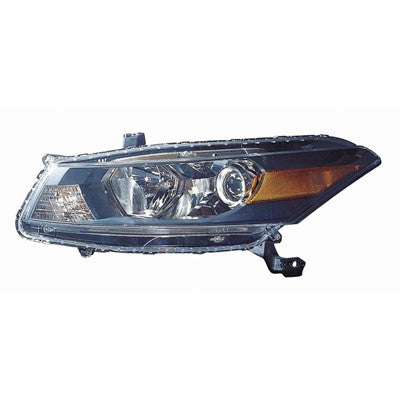 2009 honda accord front driver side replacement headlight assembly arswlho2502135c