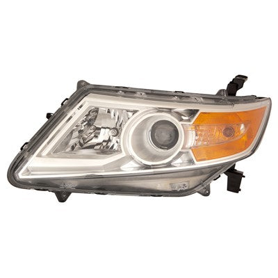 2013 honda odyssey front driver side replacement halogen headlight assembly arswlho2502142c