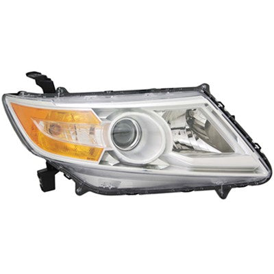 2013 honda odyssey front driver side replacement halogen headlight assembly arswlho2502142v