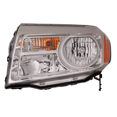 2014 honda pilot front driver side replacement halogen headlight assembly arswlho2502147c