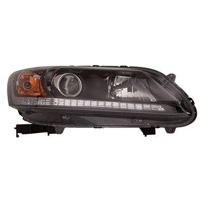 2013 honda accord front driver side replacement halogen headlight assembly arswlho2502151c