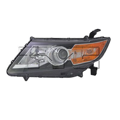 2015 honda odyssey front driver side replacement halogen headlight assembly arswlho2502154c