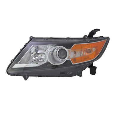 2014 honda odyssey front driver side replacement halogen headlight assembly arswlho2502154