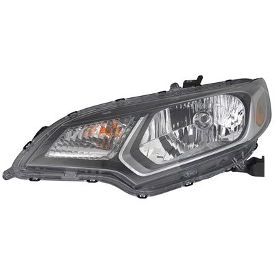 2015 honda fit front driver side replacement halogen headlight assembly arswlho2502160v