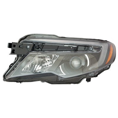 2018 honda ridgeline front driver side replacement halogen headlight assembly arswlho2502165c