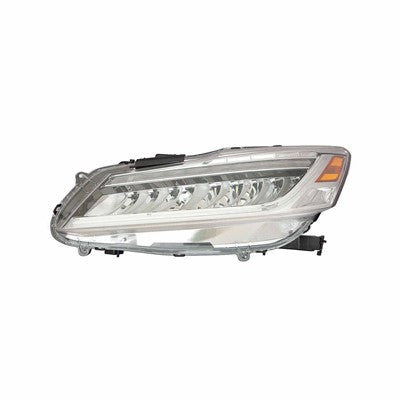 2017 honda accord front driver side replacement led headlight assembly arswlho2502174c